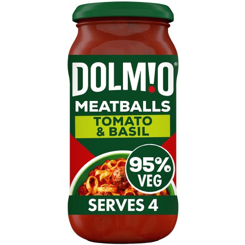 Dolmio Bolognese Meatball Tomato and Basil Pasta Sauce (450g)