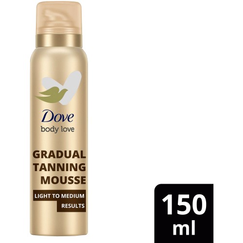 Dove DermaSpa Summer Revived Fair to Medium Gradual Self-Tan Body Mousse (150ml)