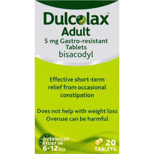 Dulcolax Adult Gastro-Resistant Tablets (20)