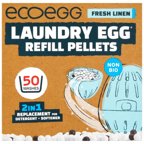 Ecoegg Laundry Pellet Refill Fresh Linen 50 Washes