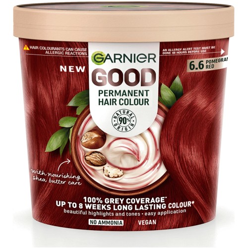 Garnier Good Permanent Hair Dye 6.6 Pomegranate Red