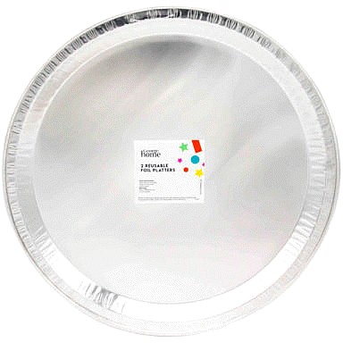 George Home 2 Reusable Foil Platters