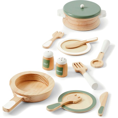 George Home Asquith Wooden Cooking Set