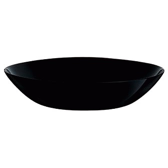 George Home Black Glass Pasta Bowl