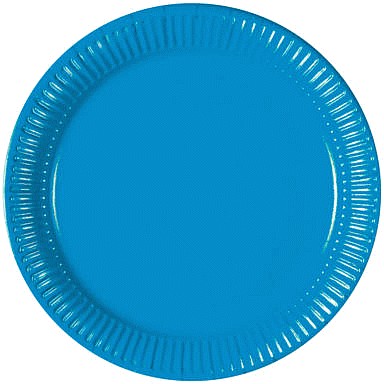 George Home Blue Paper Plates