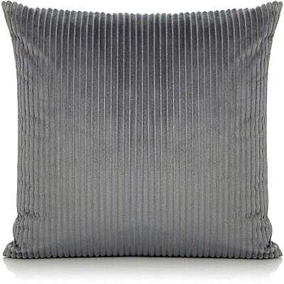 George Home Charcoal Jumbo Cord Cushion
