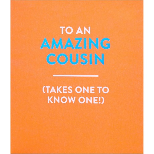 George Home Cousin Birthday Card