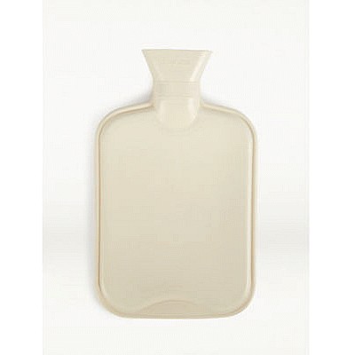 George Home Cream Hot Water Bottle