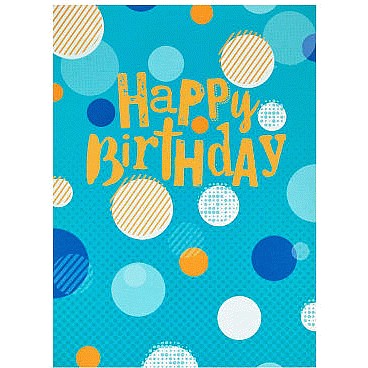 George Home Dotty Birthday Card