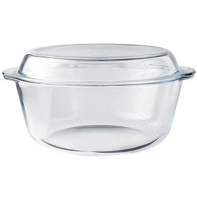 George Home Glass Casserole Dish (3 Litre)