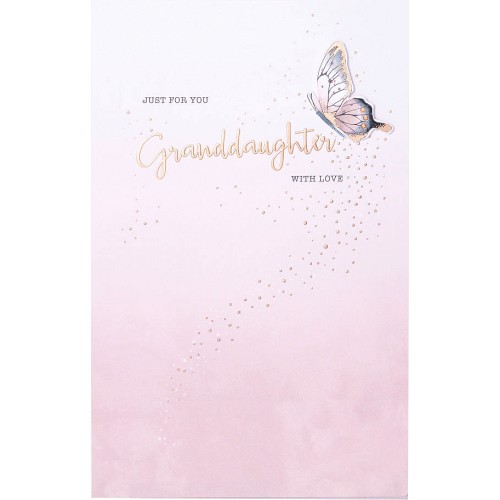 George Home Granddaughter Birthday Card