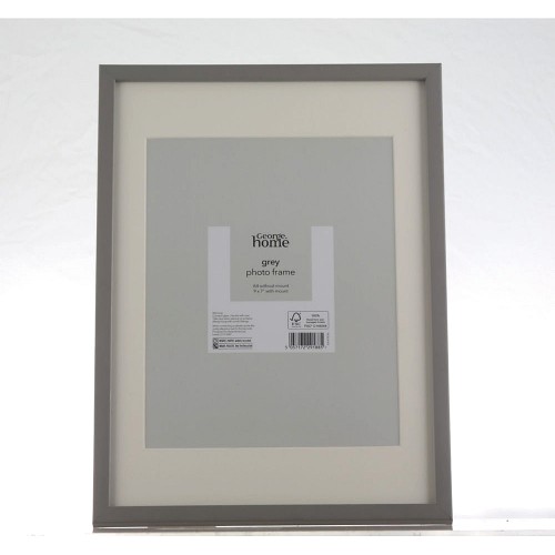 George Home Grey Boxed Frame 9x7Inch