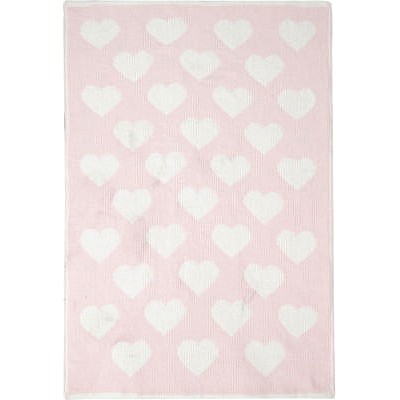 George Home Heart Chenille Baby Blanket