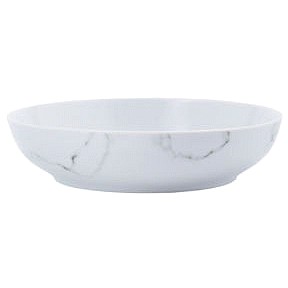 George Home Marble-effect Pasta Bowl