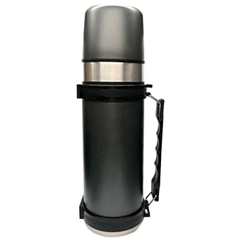 George Home Picnic Flask Gunmetal