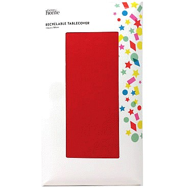 George Home Red Tablecover