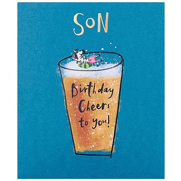 George Home Son Birthday Card