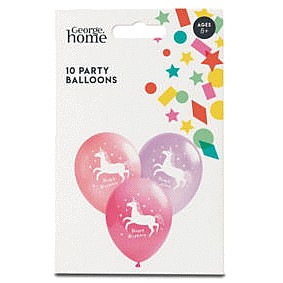 George Home Unicorn Balloons