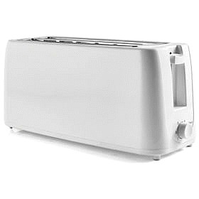George Home White 4 Slice Toaster