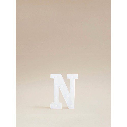 George Home White Alphabet Light N