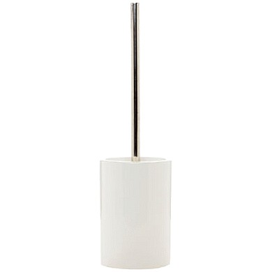 George Home White Ceramic Toilet Brush