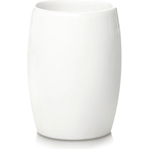 George Home White Ceramic Tumbler