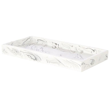 George Home White Marble Effect Tray