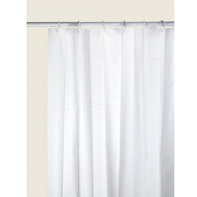 George Home White Shower Curtain