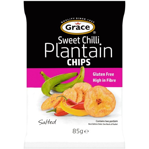 Grace Salted Sweet Chilli Plantain Chips (85g)