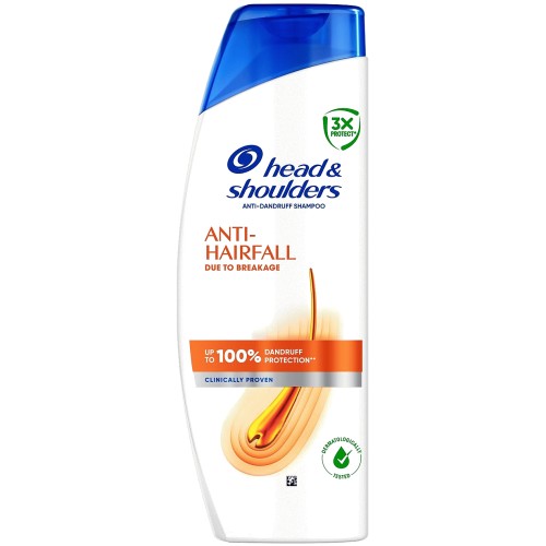 Head & Shoulders Anti Hair Fall & Dandruff Protection Shampoo Caffeine (400ml)