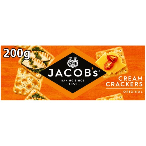 Jacob's Cream Crackers Original 200g (200g)