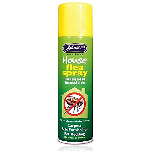 Johnsons House Flea Spray For Use In The Home (400ml)