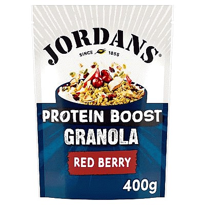 Jordans Protein Boost Granola Red Berry (400g)
