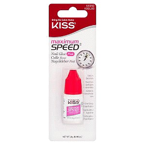 Kiss Maximum Speed Nail Glue Pink (3g)