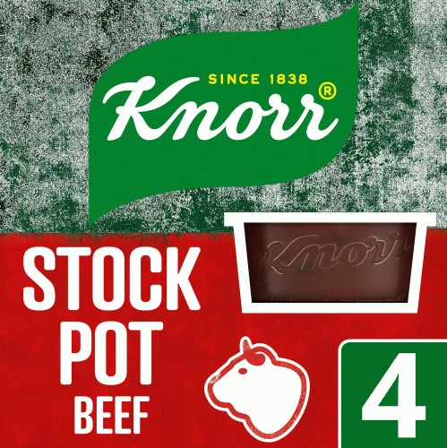 Knorr Gluten Free Beef Stock Pot (4 x 28g)