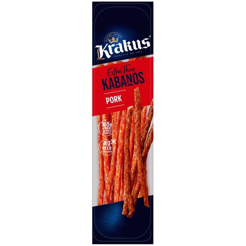 Krakus Kabanos Classic Pork Snack (180g)
