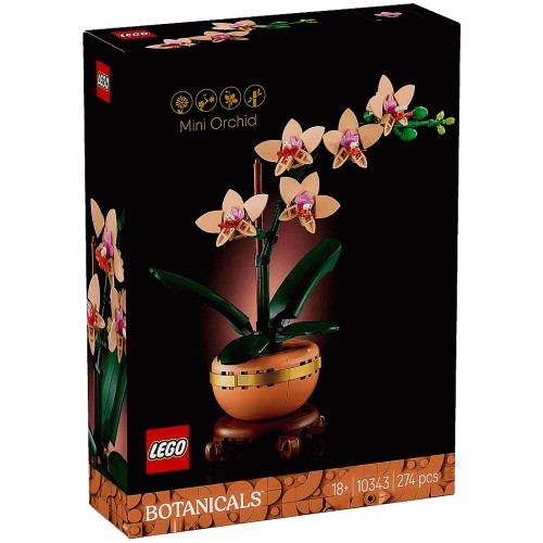 LEGO Botanicals Mini Orchid Faux Plant Set 10343