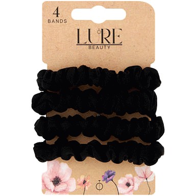 Lure Beauty 4 Bands Mini Scrunchies
