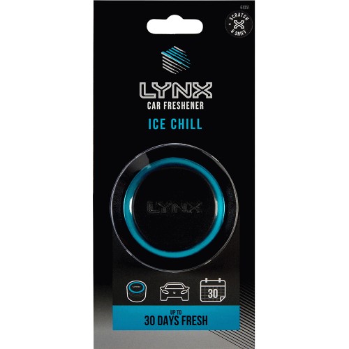 Lynx Gel Can Car Freshener Ice Chill