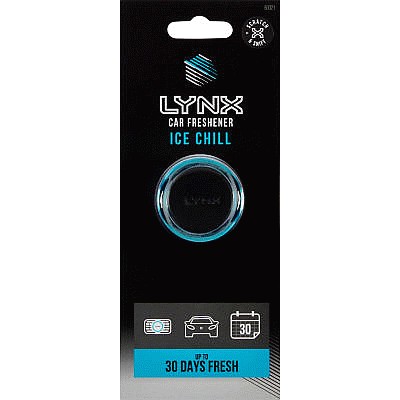 Lynx Mini Vent Car Freshener Ice Chill
