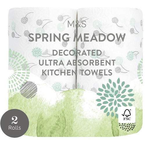 M&S Spring Meadow Ultra Absorbent Kitchen Towels