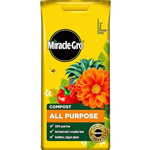 Miracle-Gro Premium All Purpose Compost (10 Litre)