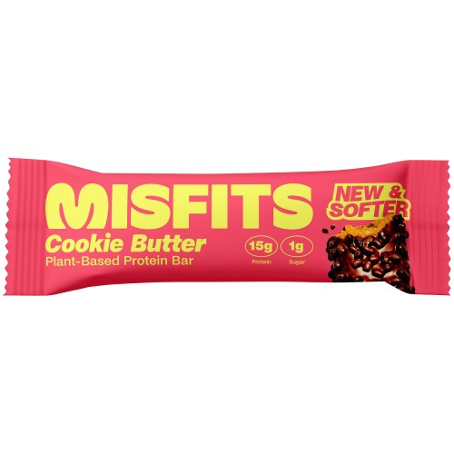 Misfits Plant-Based Protein Bar Cookie Butter (50g)