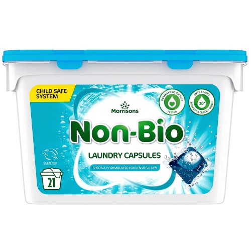Morrisons Non Bio Laundry Capsules (21)