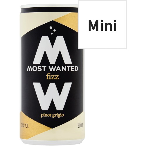Most Wanted Pinot Grigio Fizz Cans (200ml)