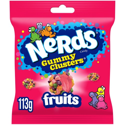 Nerds Gummy Clusters Candy Fruits (113g)