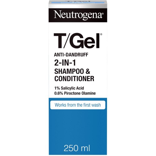 Neutrogena T-Gel 2in1 Shampoo & Conditioner (250ml)