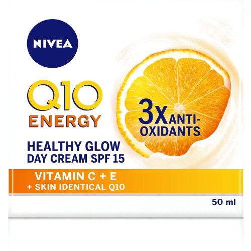 Nivea Q10 Energy Healthy Glow Vitamin C Day Cream SPF 15 (50ml)