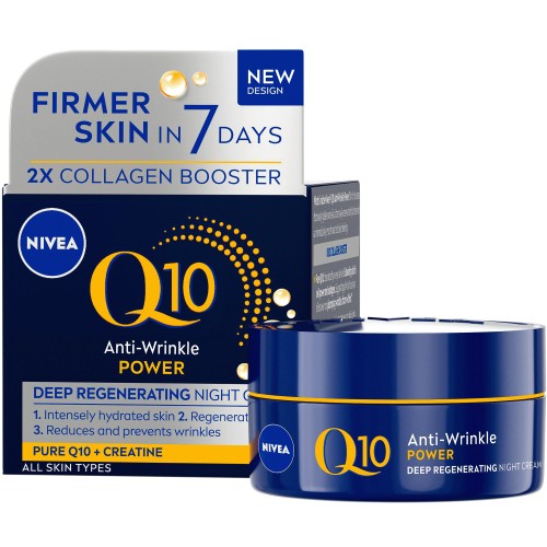 Nivea Q10 Power Anti-Wrinkle Firming Night Cream (50ml)