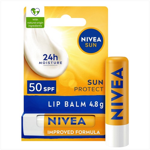 Nivea Sun Protect Caring Lip Balm SPF 30 (4.8g)